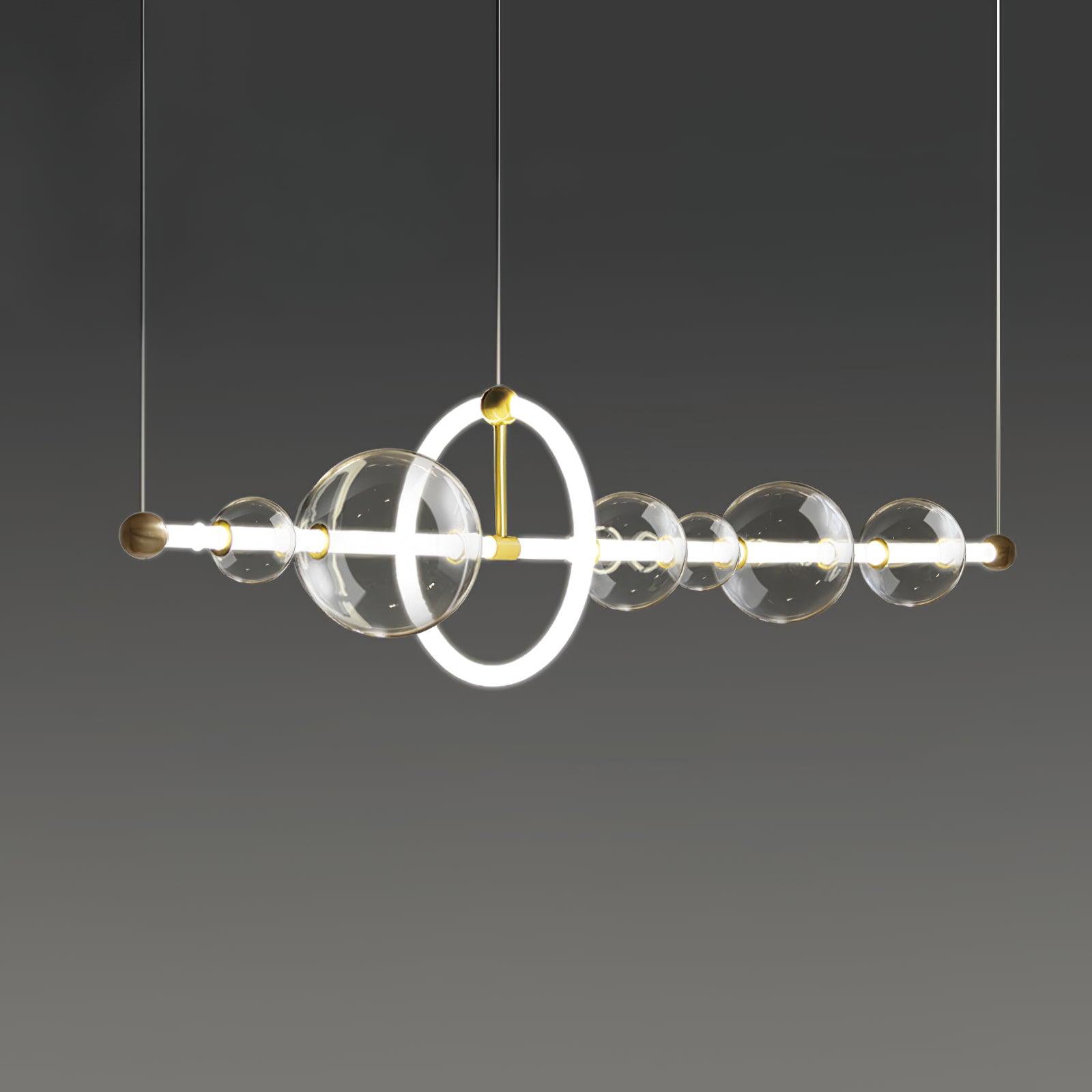 Mirele Acrylic Artistic Pendant Light-Neutral Decor