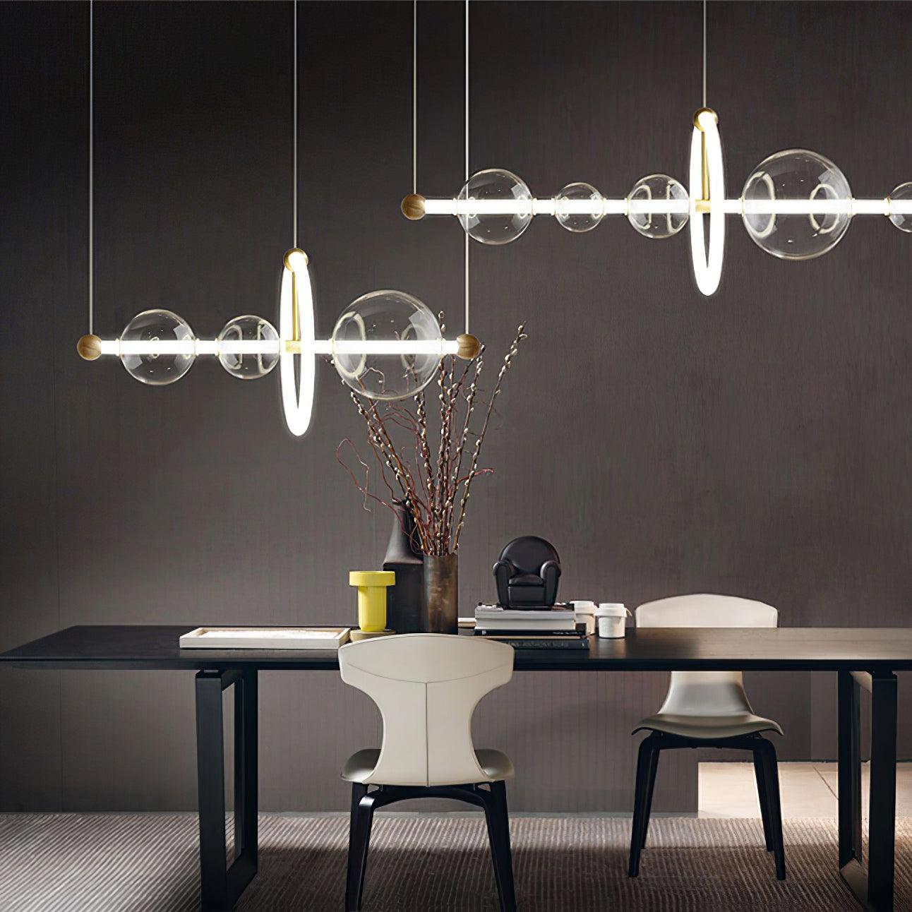 Mirele Acrylic Artistic Pendant Light-Neutral Decor