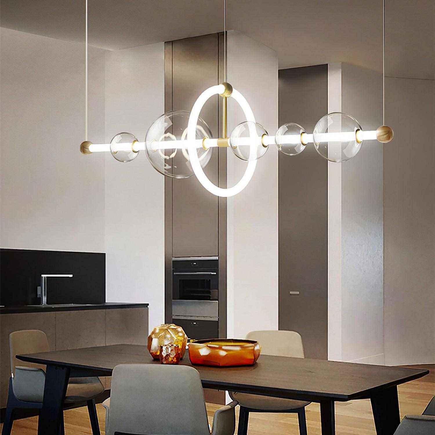 Mirele Acrylic Artistic Pendant Light-Neutral Decor