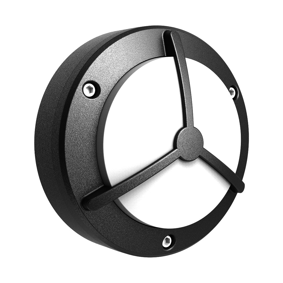 Weaver Minimalist Trisection Outdoor Wall Light