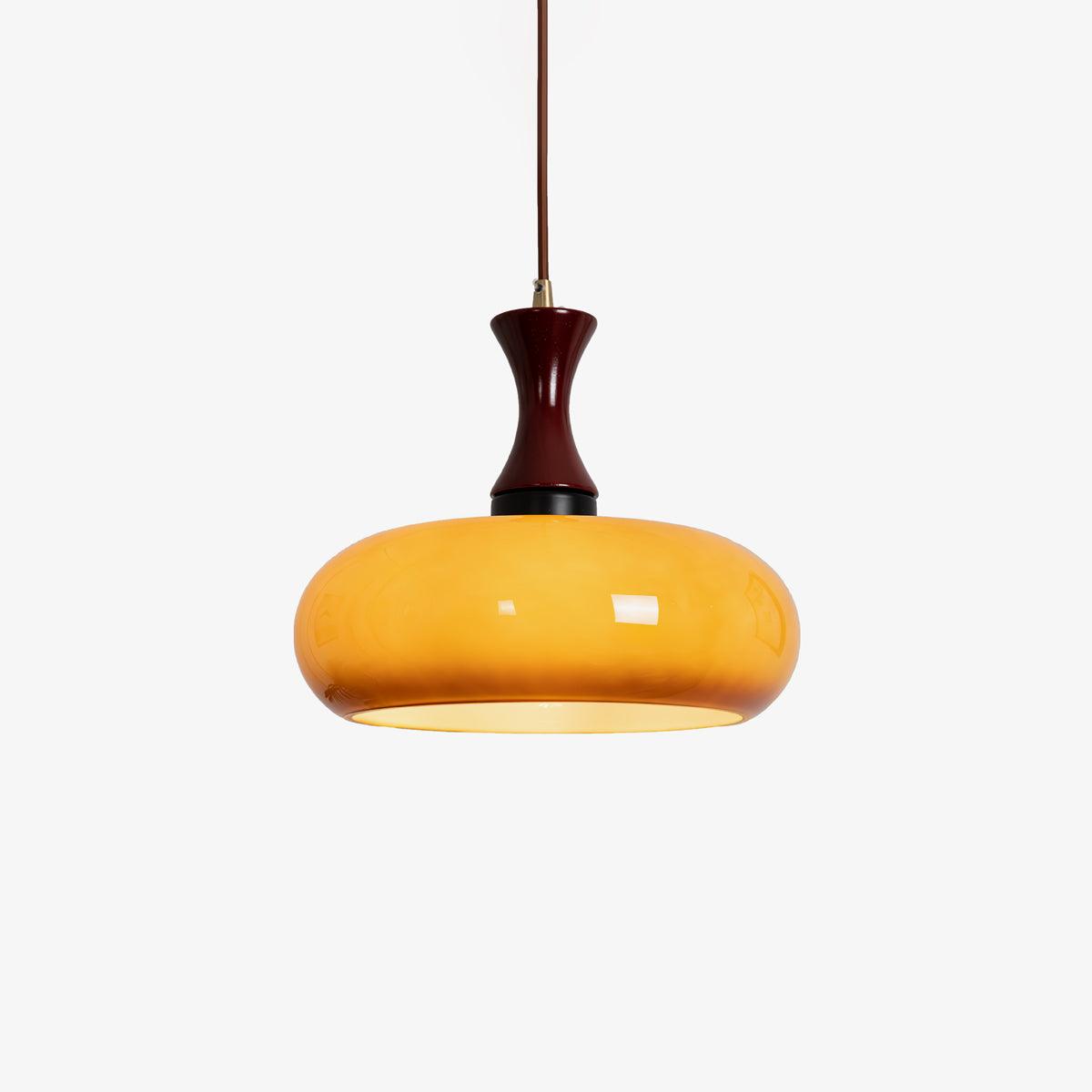 Cadenza Wood Retro Pendant Lamp-Neutral Decor