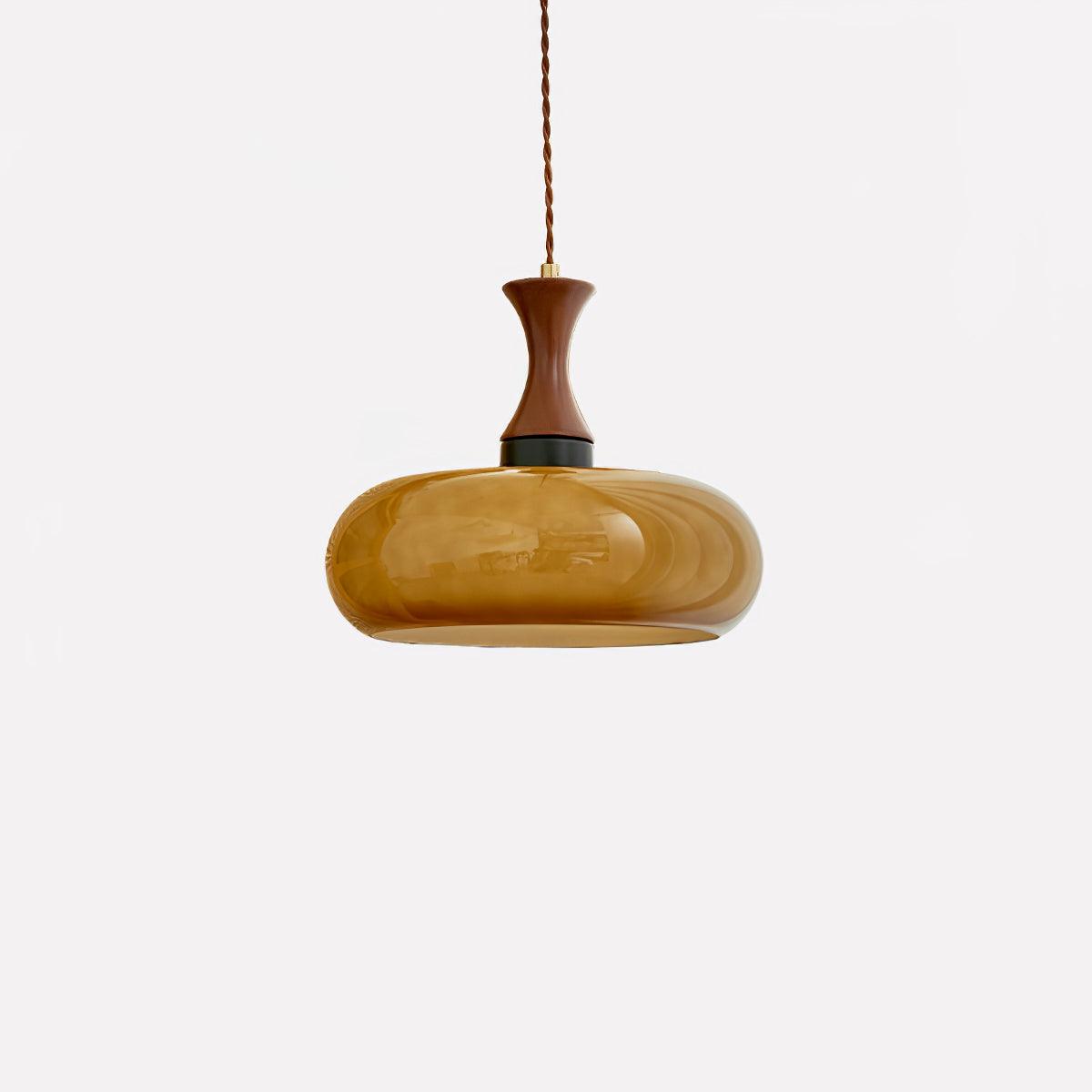 Cadenza Wood Retro Pendant Lamp-Neutral Decor