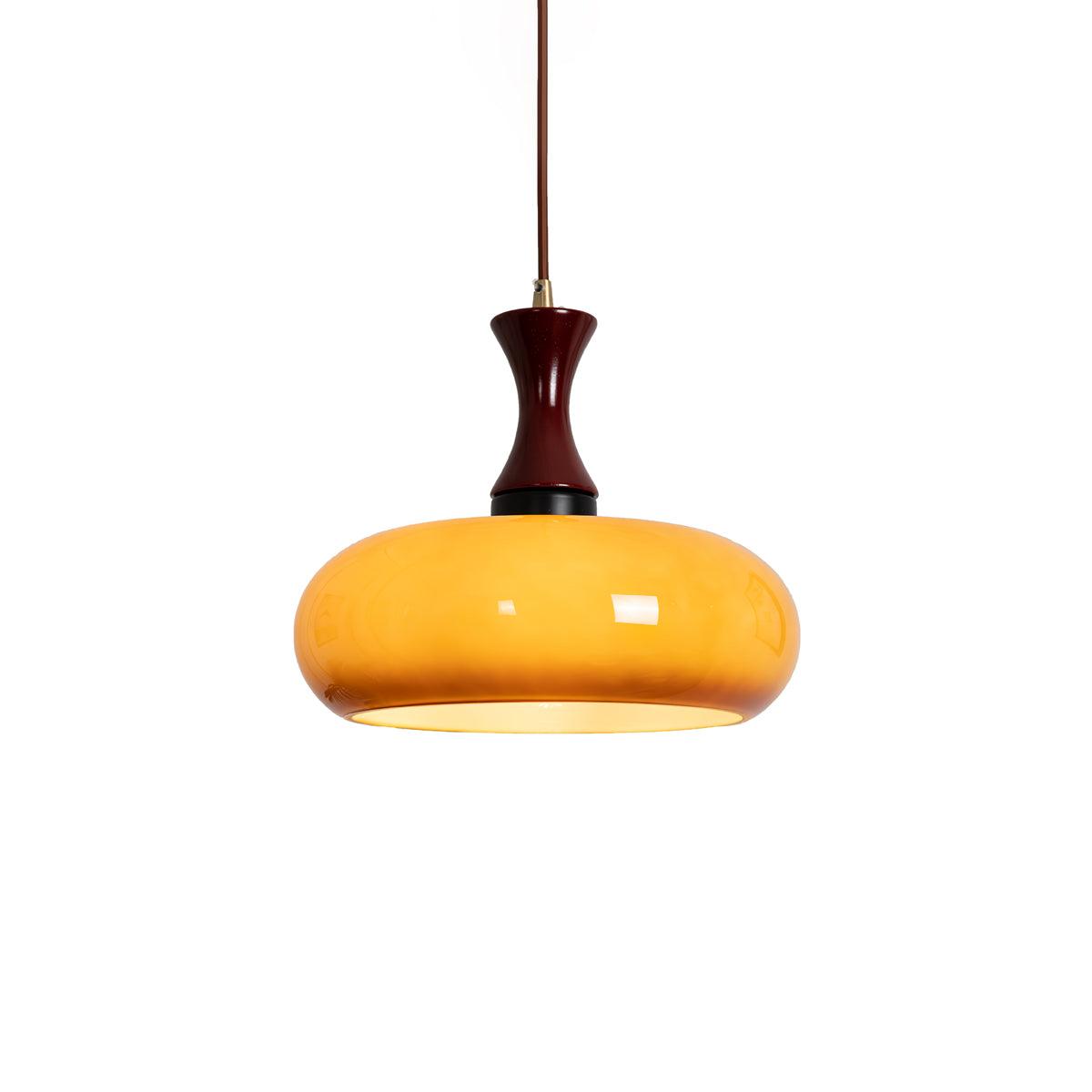 Cadenza Wood Retro Pendant Lamp-Neutral Decor