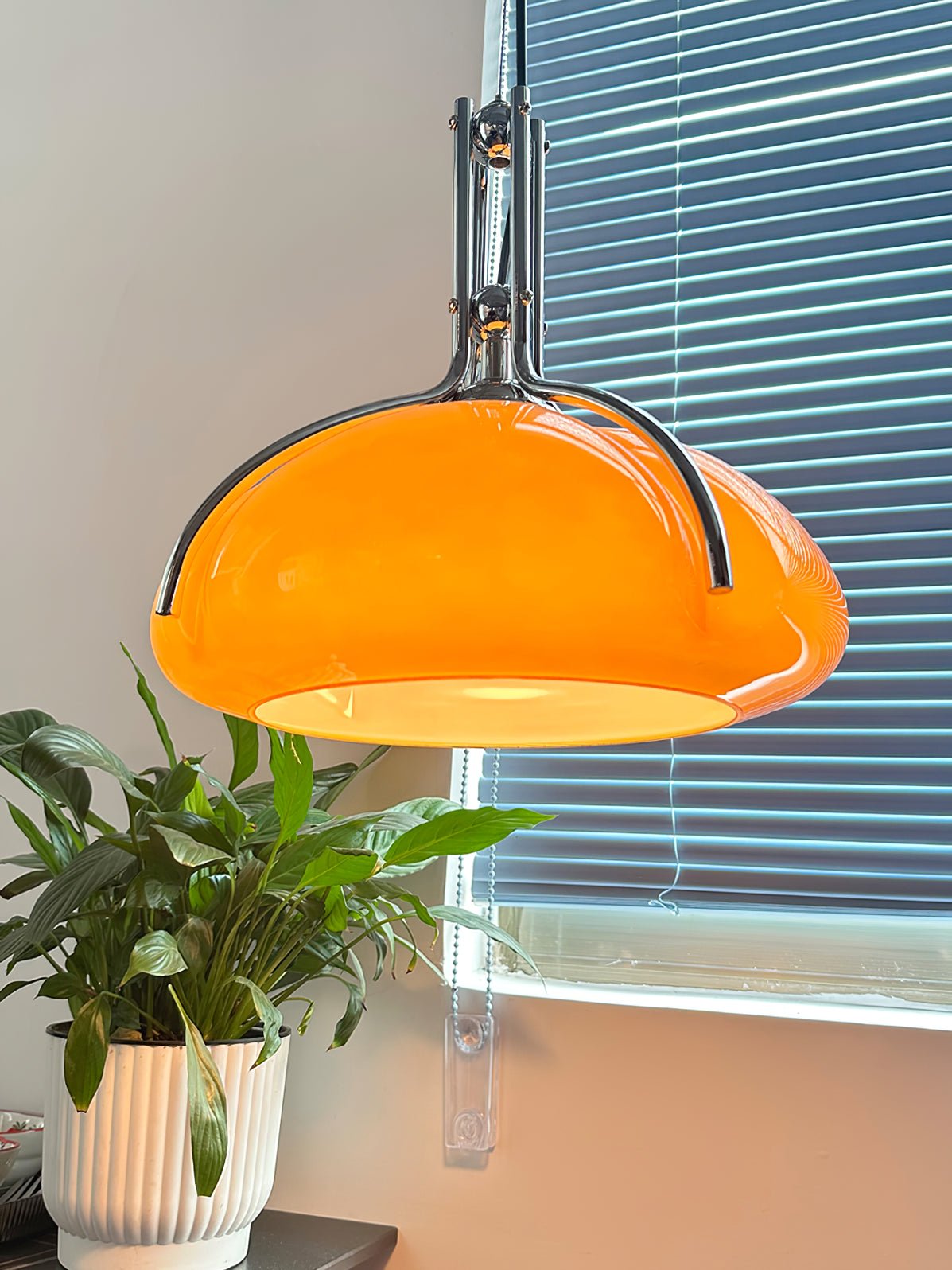 Ernorora Premium Nordic Art Glass Pendant Light-Neutral Decor