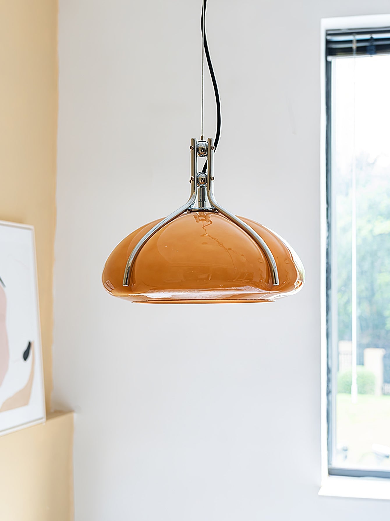 Ernorora Premium Nordic Art Glass Pendant Light-Neutral Decor