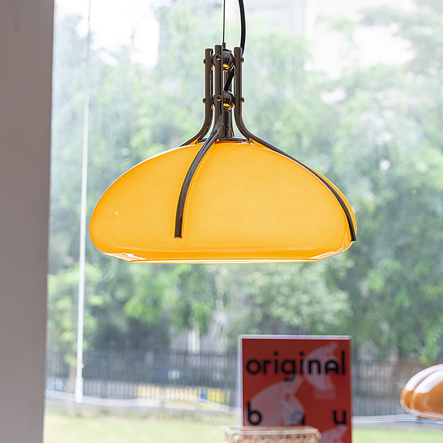Ernorora Premium Nordic Art Glass Pendant Light-Neutral Decor