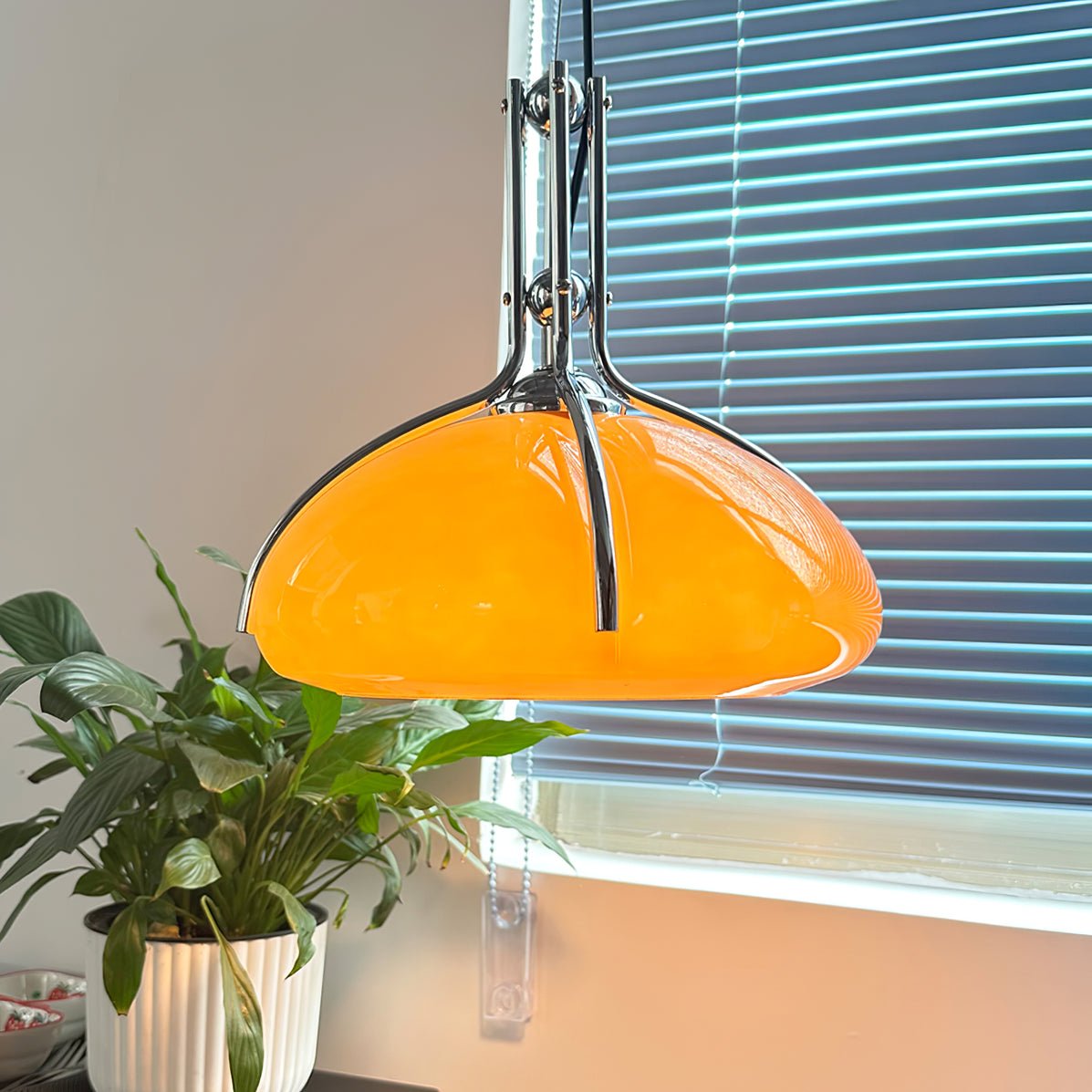 Ernorora Premium Nordic Art Glass Pendant Light-Neutral Decor