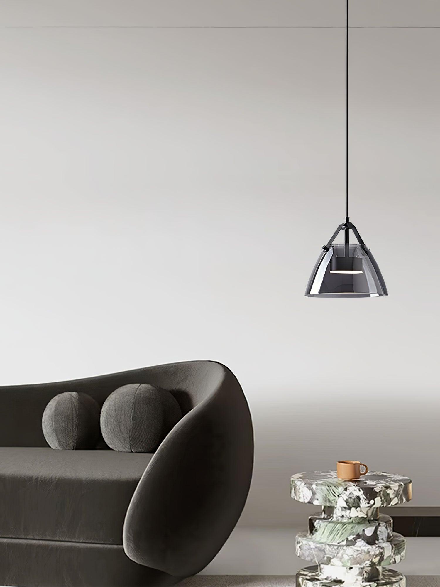 Droplet Elegant Glass Pendant Light-Neutral Decor
