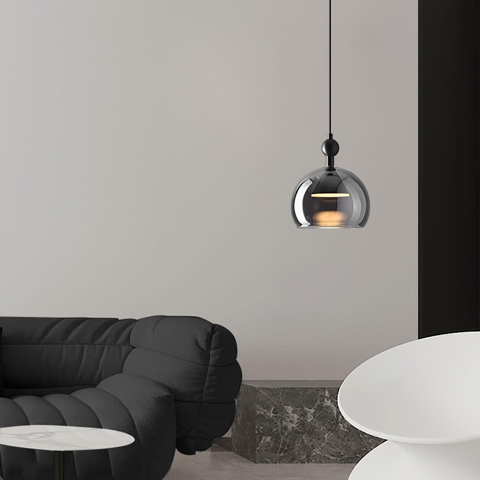 Droplet Elegant Glass Pendant Light-Neutral Decor