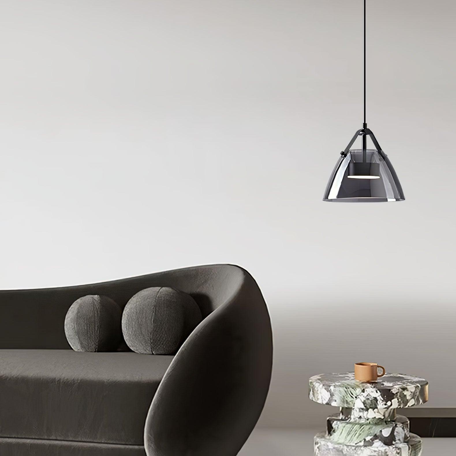 Droplet Elegant Glass Pendant Light-Neutral Decor