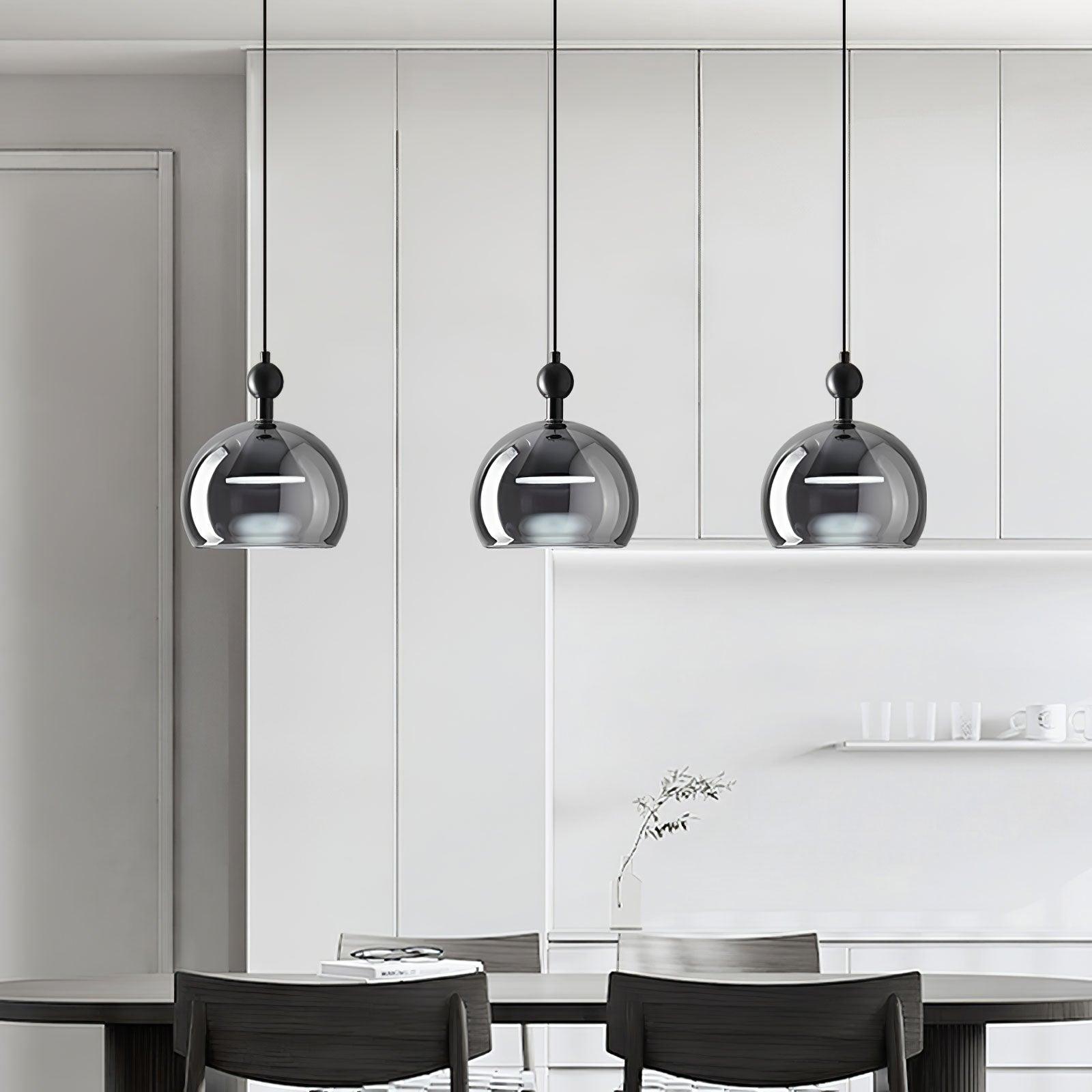 Droplet Elegant Glass Pendant Light-Neutral Decor