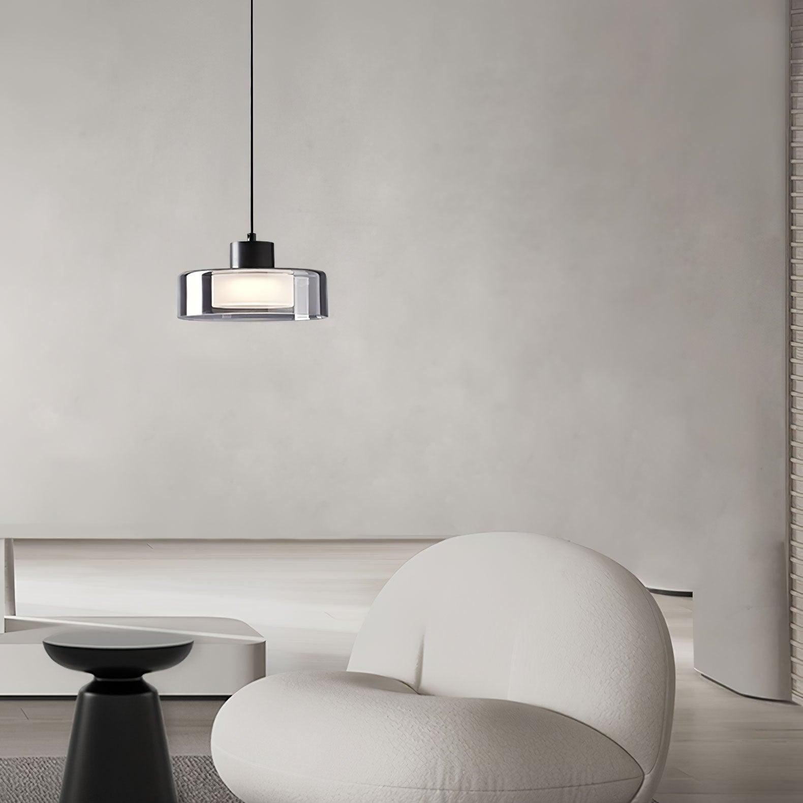Droplet Elegant Glass Pendant Light-Neutral Decor
