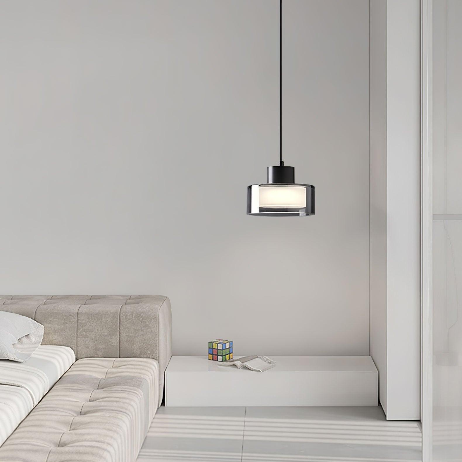 Droplet Elegant Glass Pendant Light-Neutral Decor