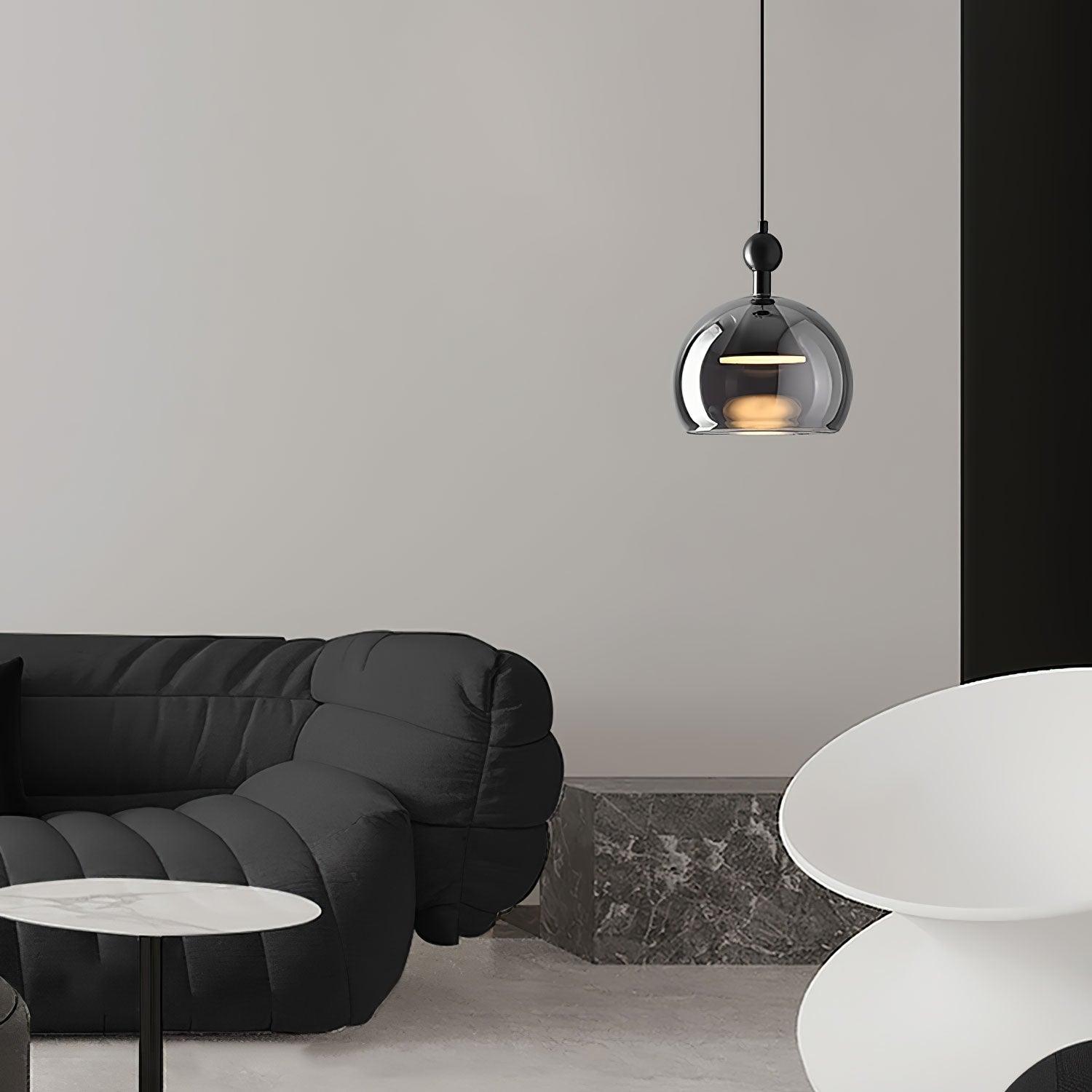 Droplet Elegant Glass Pendant Light-Neutral Decor