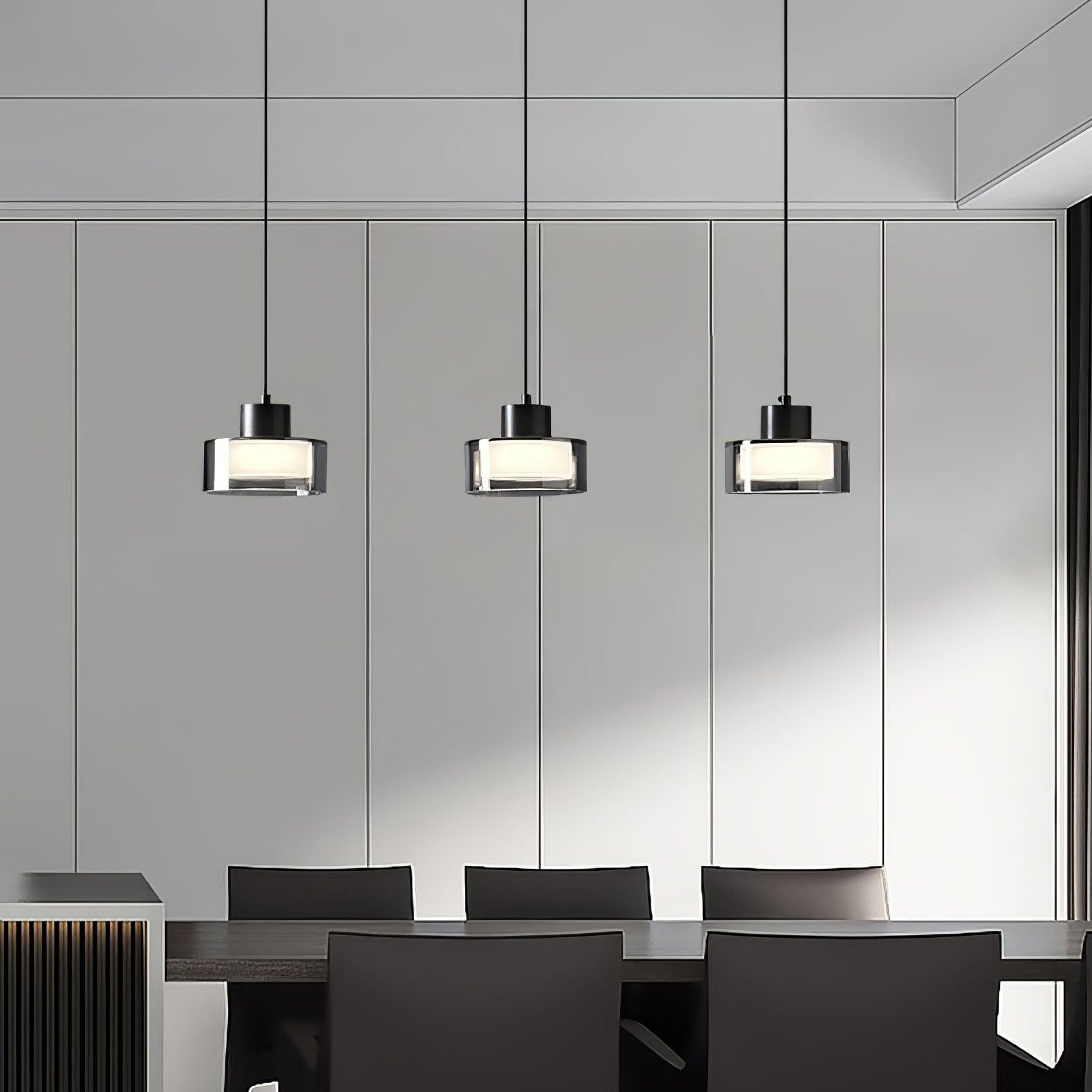 Droplet Elegant Glass Pendant Light-Neutral Decor