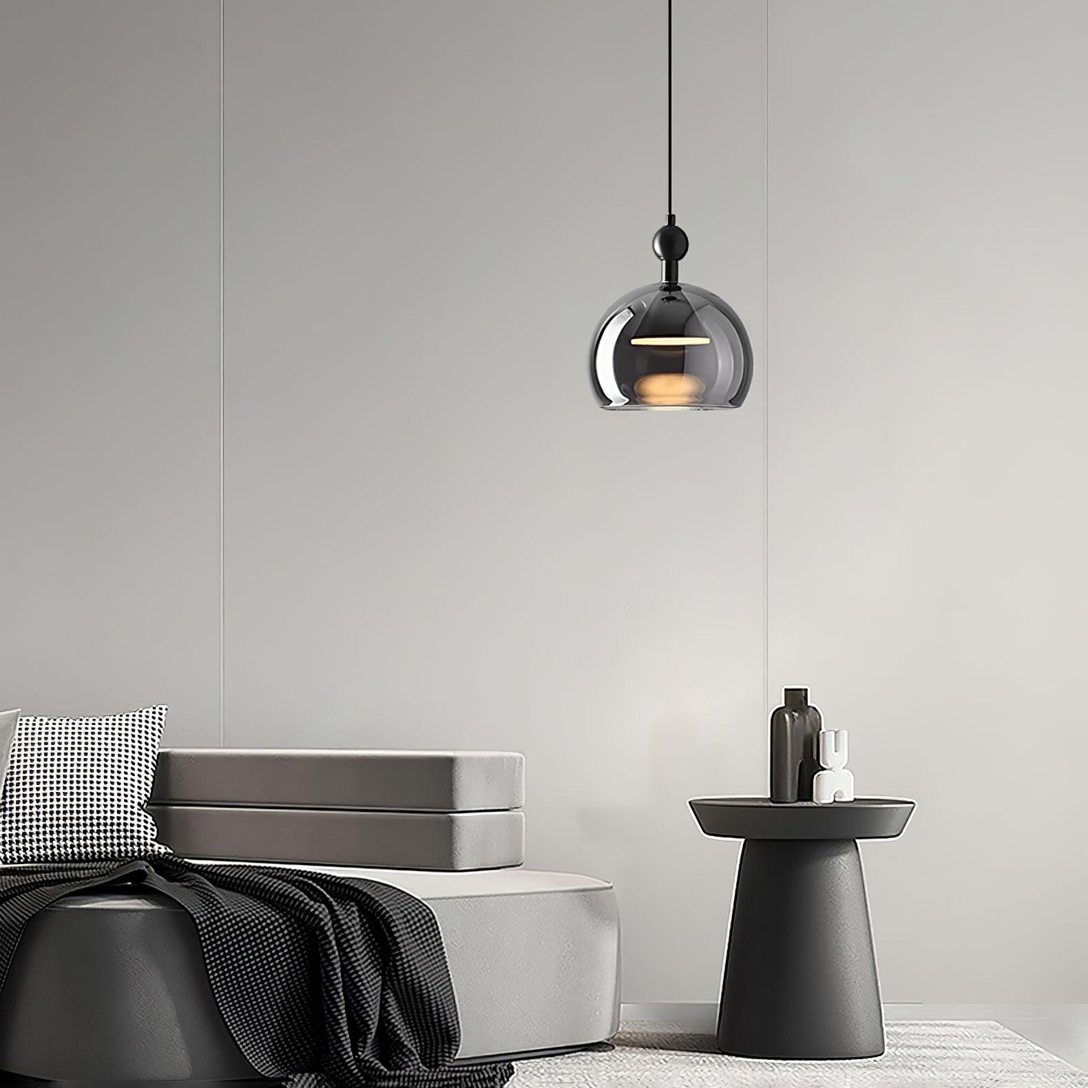 Droplet Elegant Glass Pendant Light-Neutral Decor