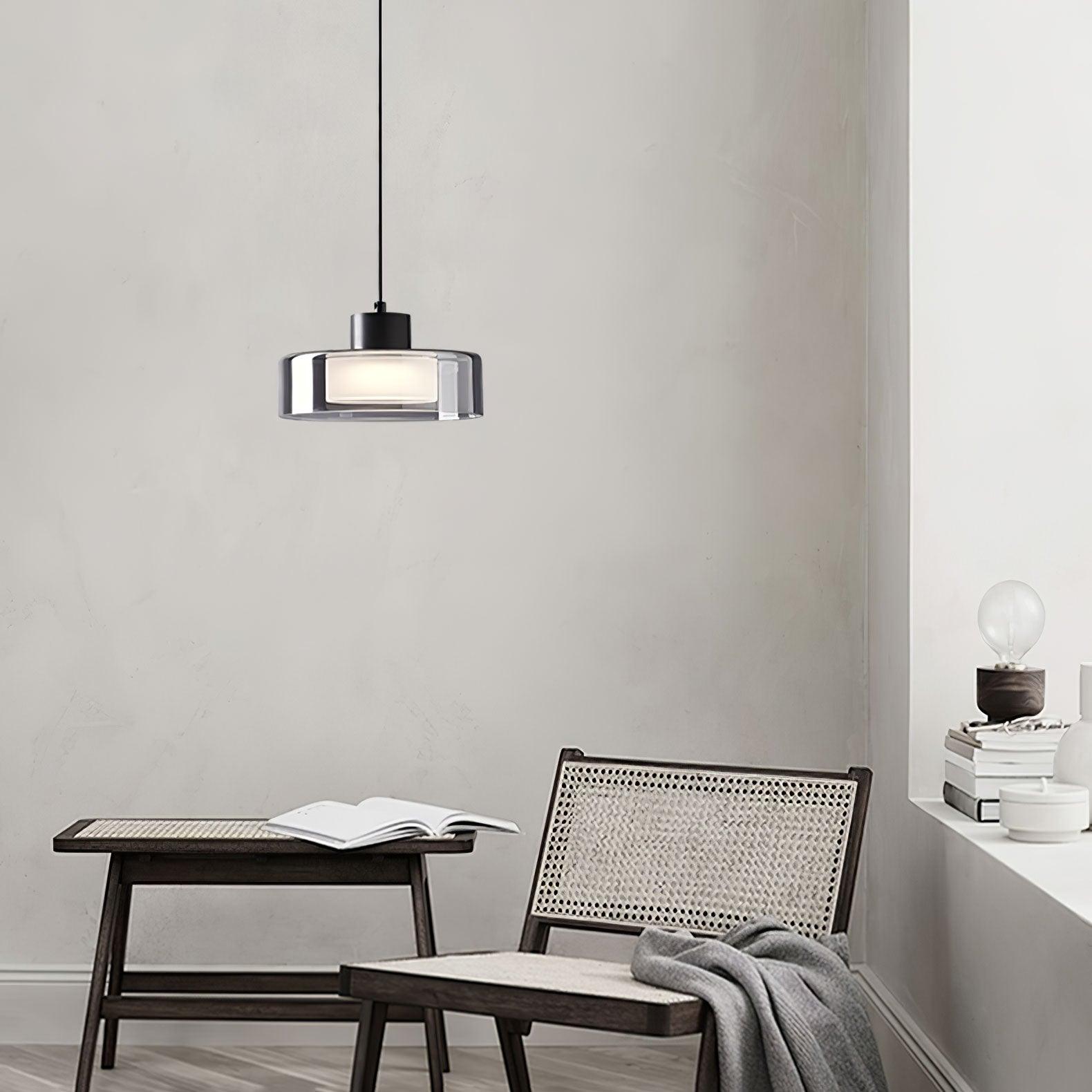 Droplet Elegant Glass Pendant Light-Neutral Decor