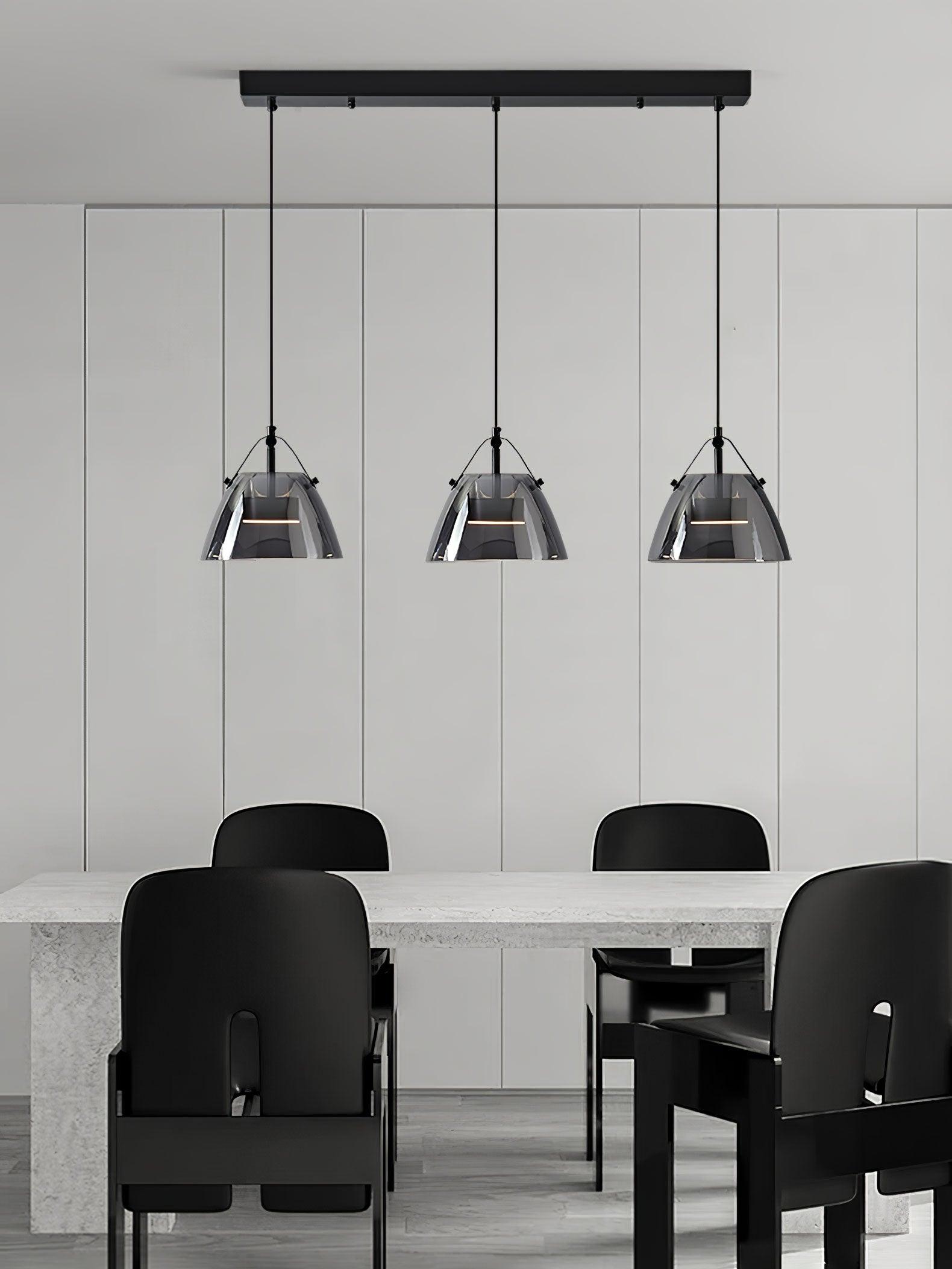 Droplet Elegant Glass Pendant Light-Neutral Decor