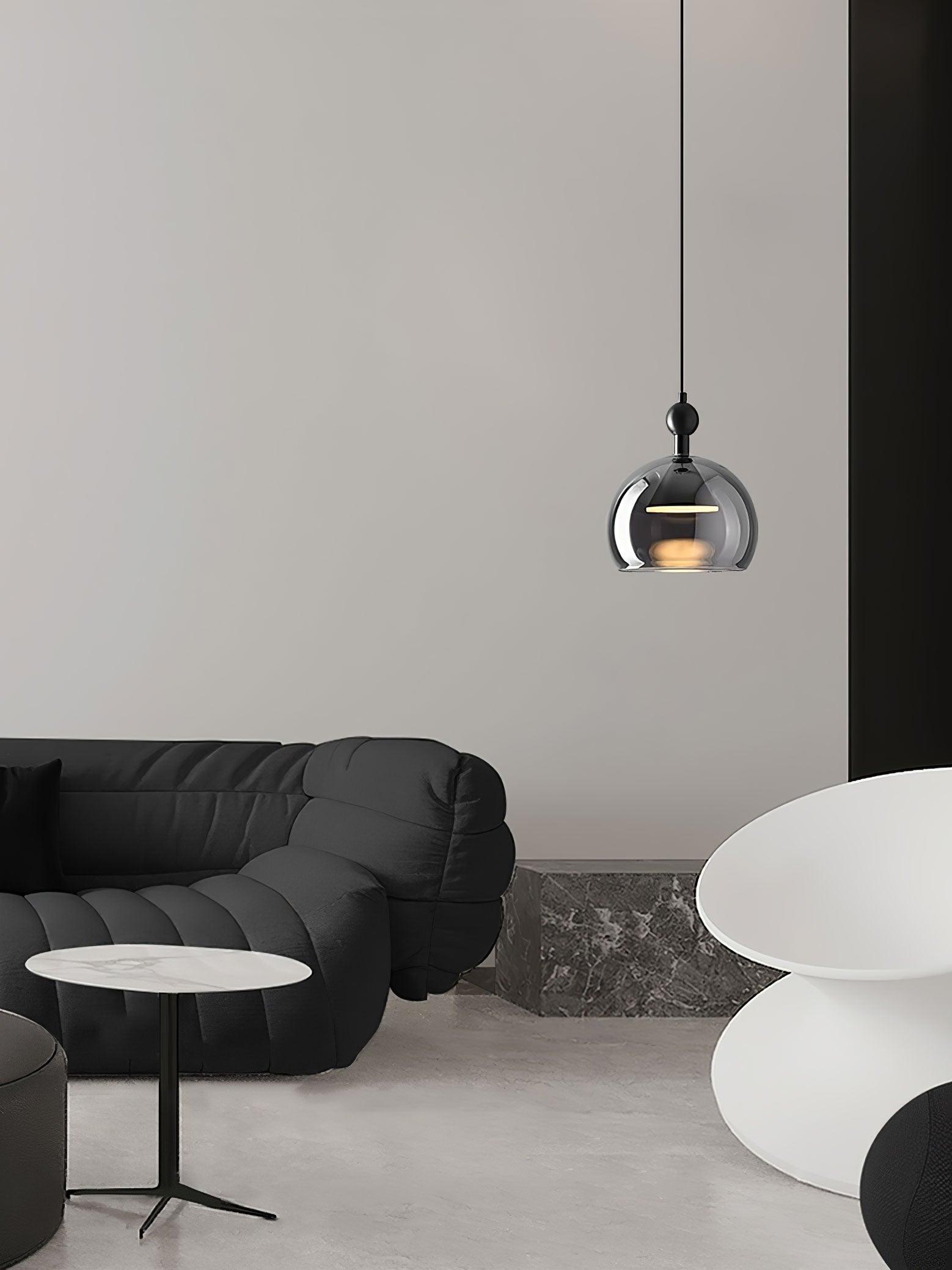 Droplet Elegant Glass Pendant Light-Neutral Decor