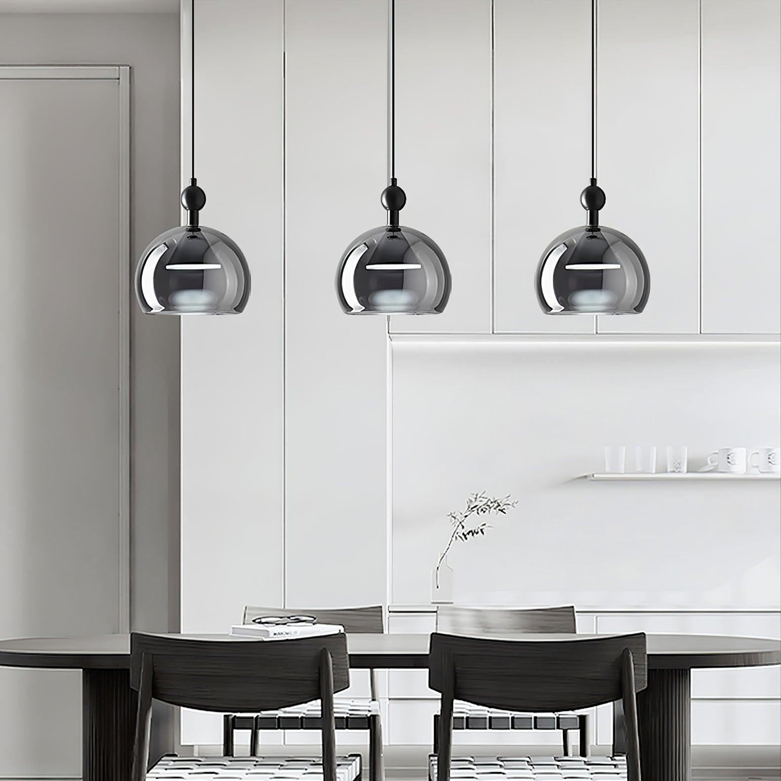 Droplet Elegant Glass Pendant Light-Neutral Decor