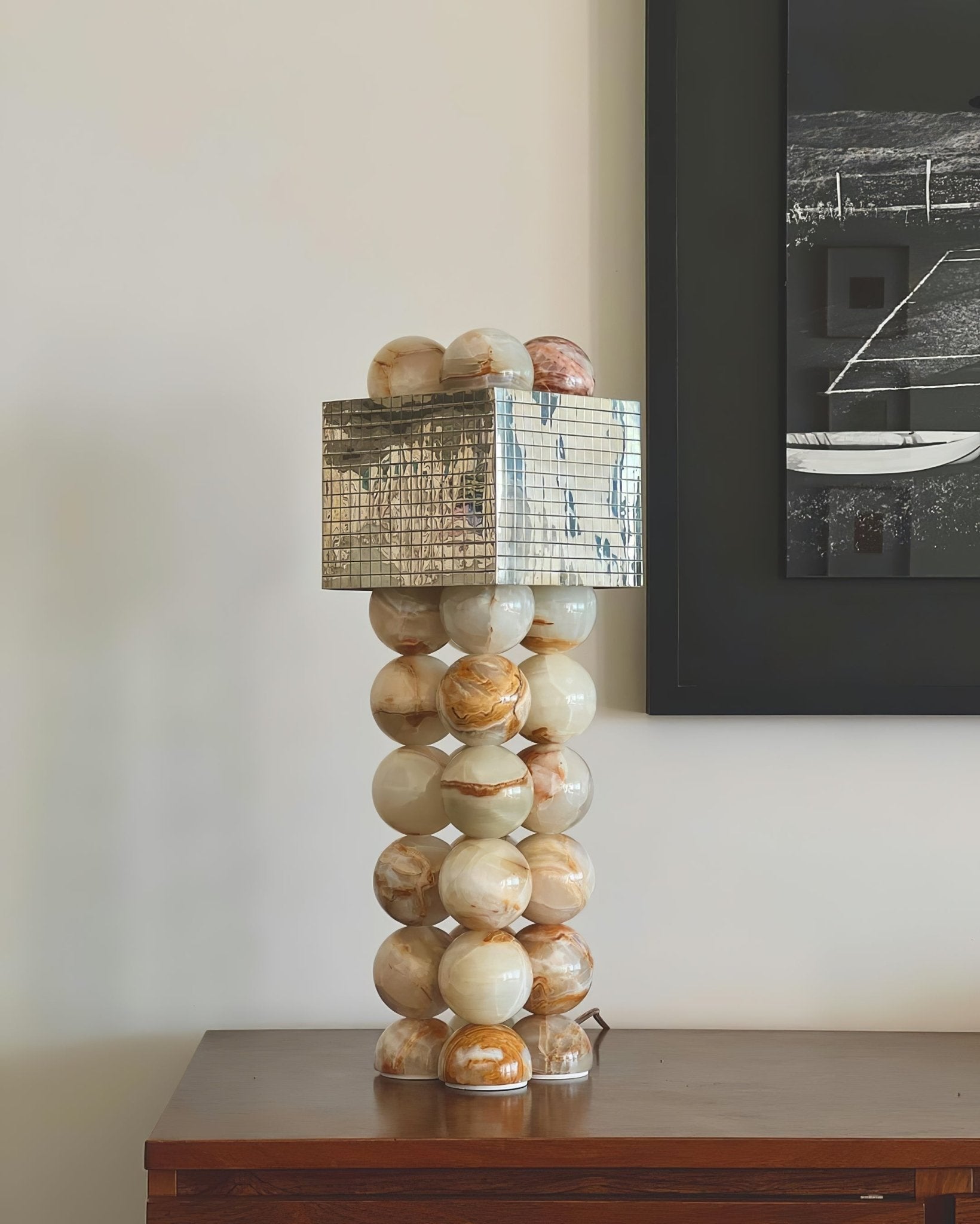 Hazel Modern MetallTable Lamp-Neutral Decor