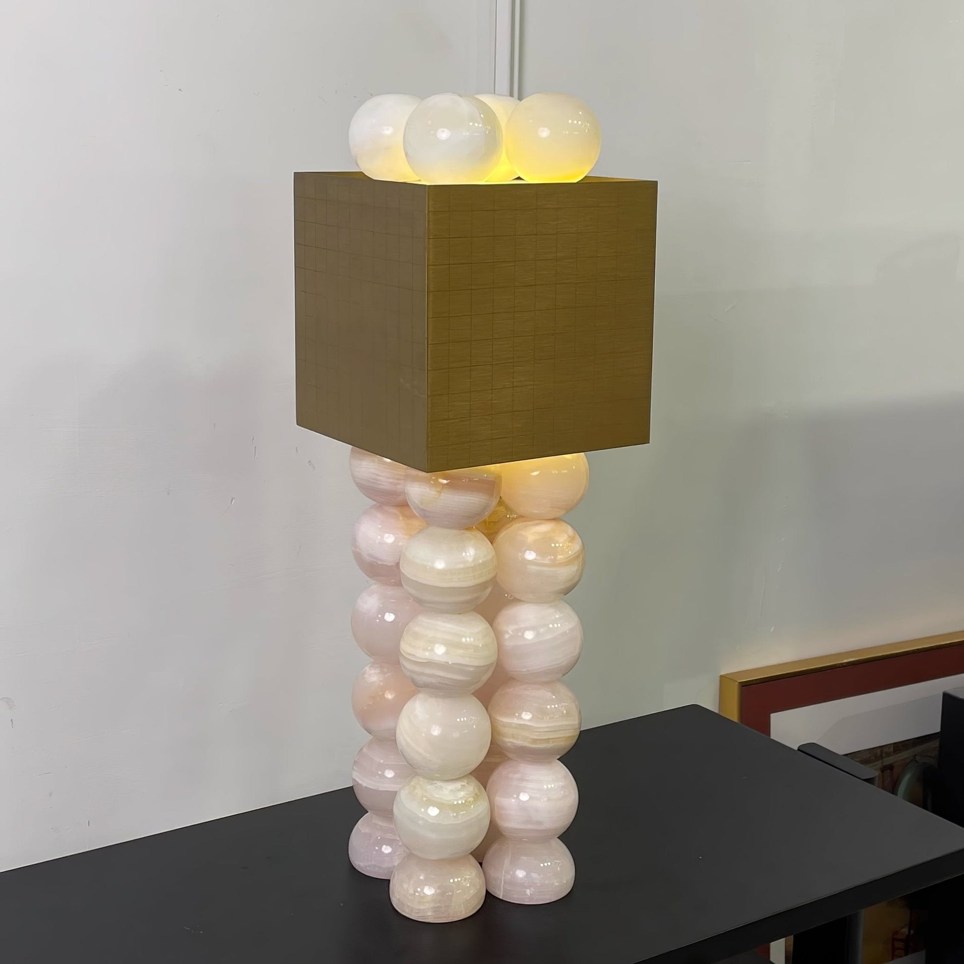 Hazel Modern MetallTable Lamp-Neutral Decor
