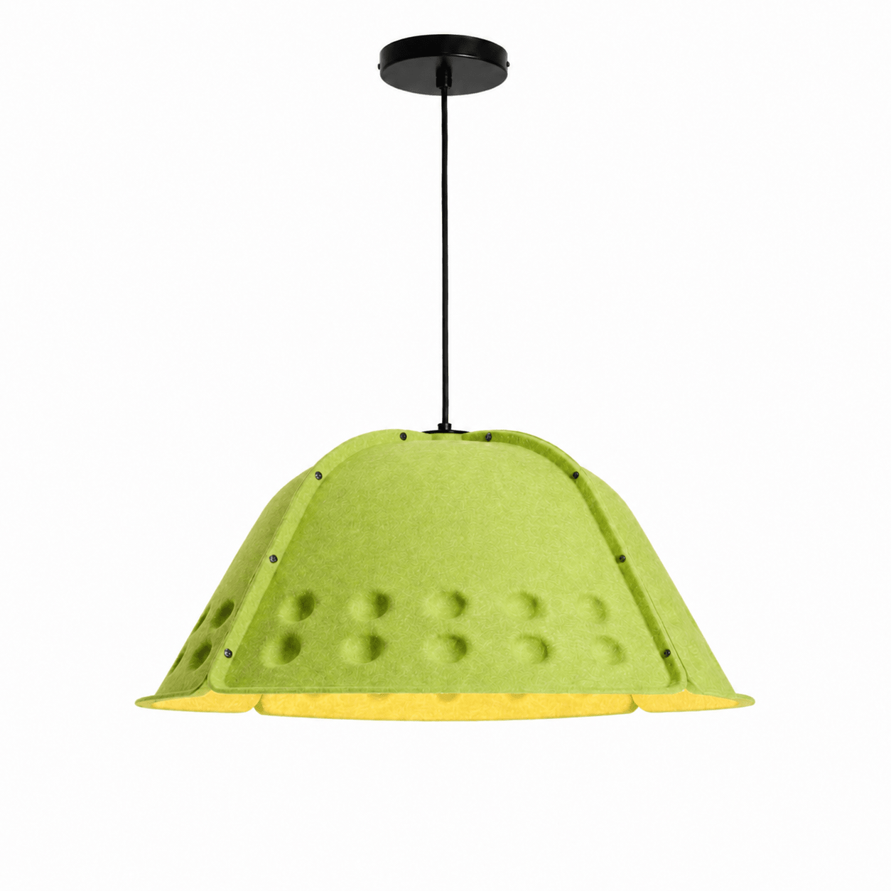 Quell Acoustic Dome Pendant Light-Neutral Decor