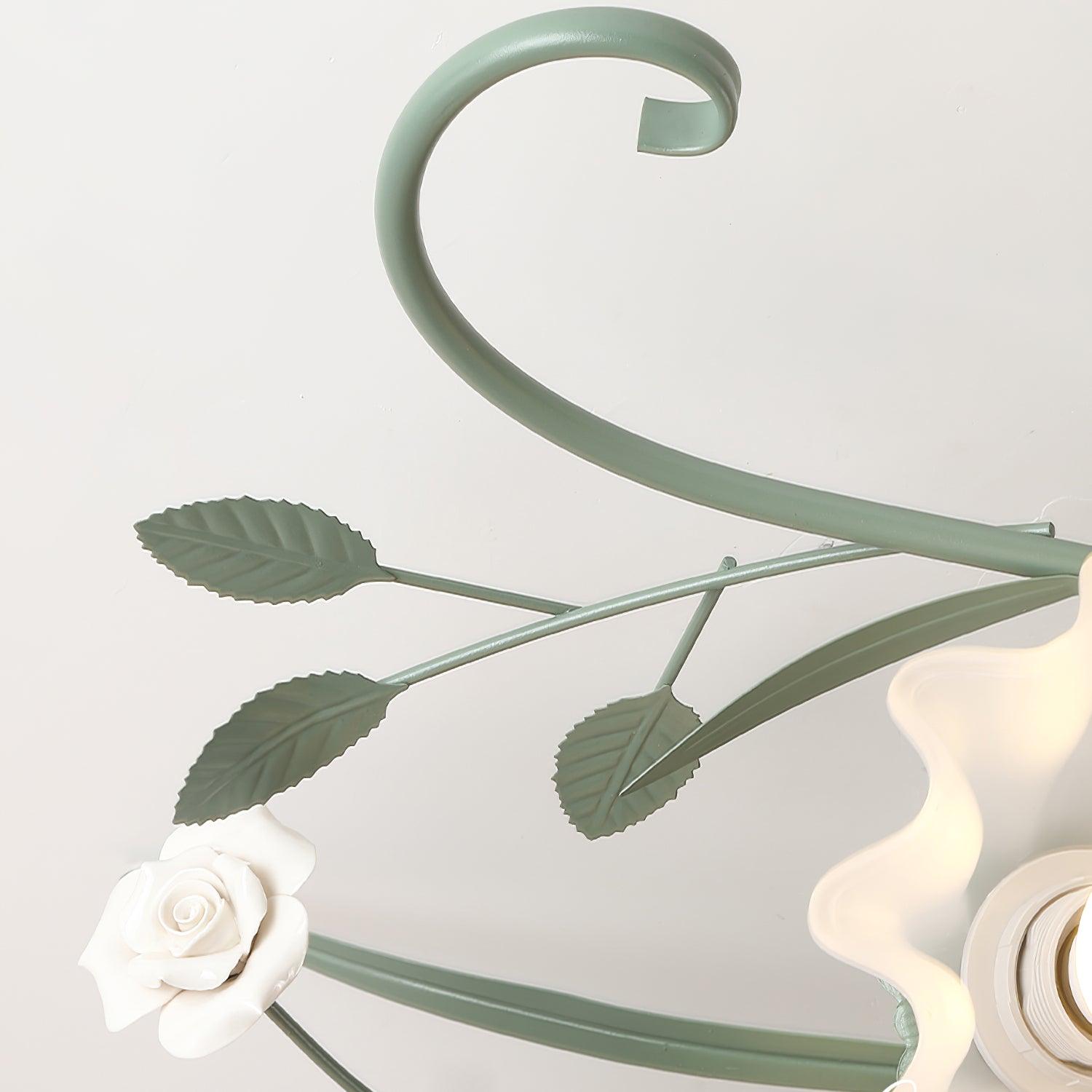 Nylirir Unique Art Classic Ceramics Ceiling Lamp-Neutral Decor