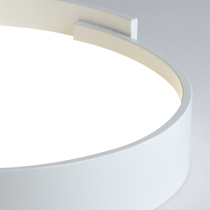 Arisha Modern Round Flush Mount Ceiling Light LED Double Layer - Neutral Decor