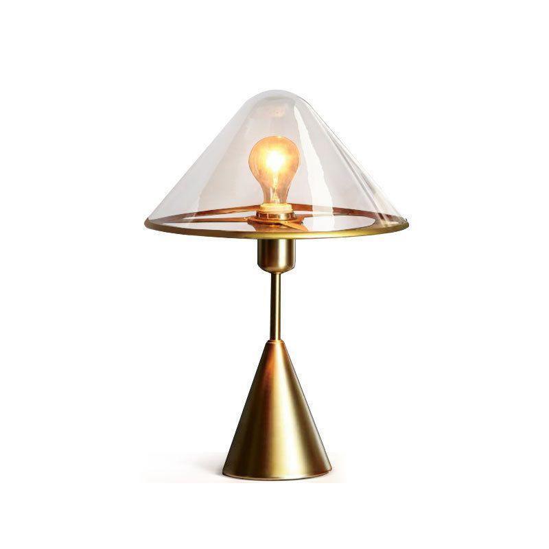 Mushroom Contemporary Table Lamp-Neutral Decor