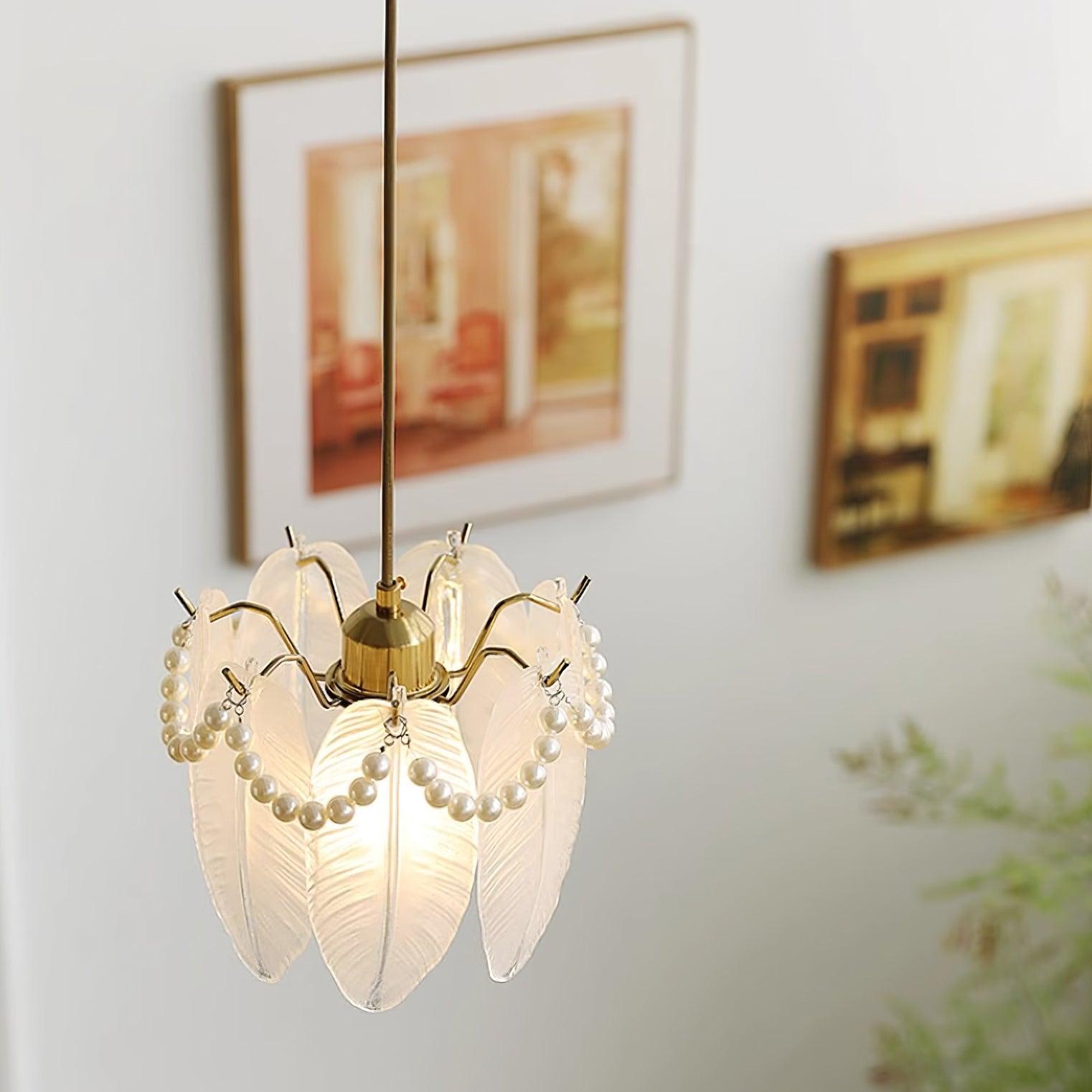 Elysia Glass Shade Pendant Light
