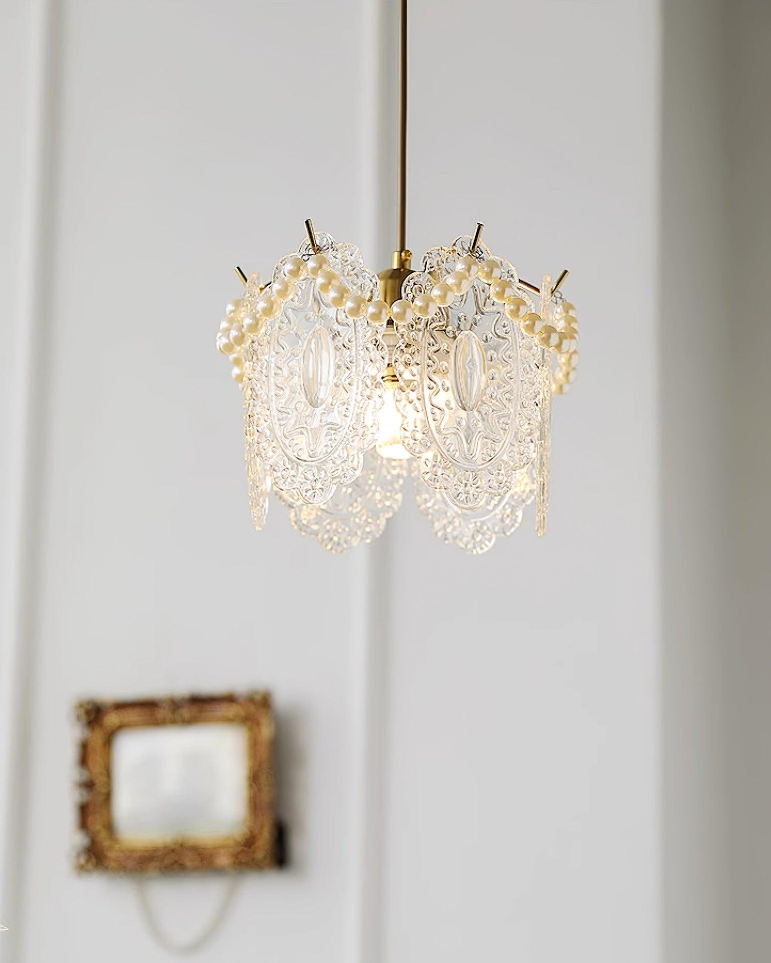 Elysia Glass Shade Pendant Light
