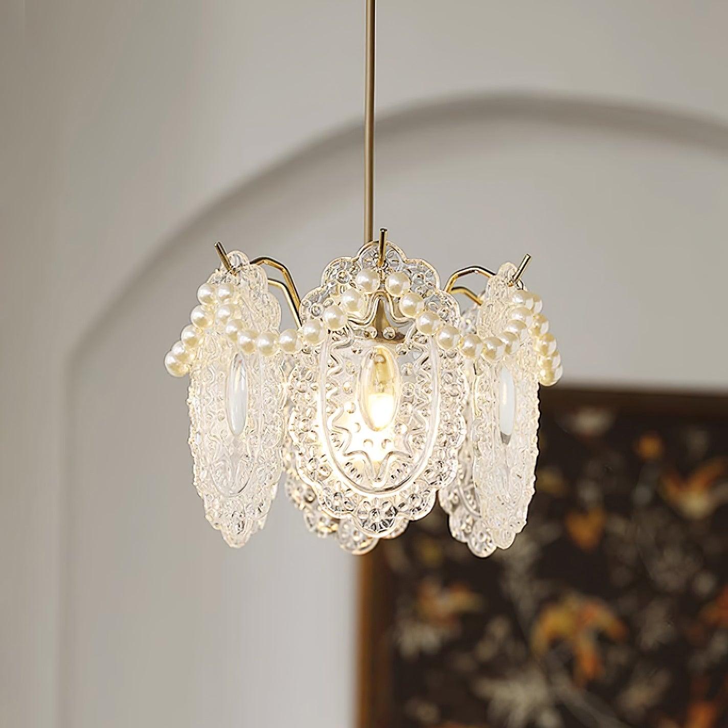 Elysia Glass Shade Pendant Light