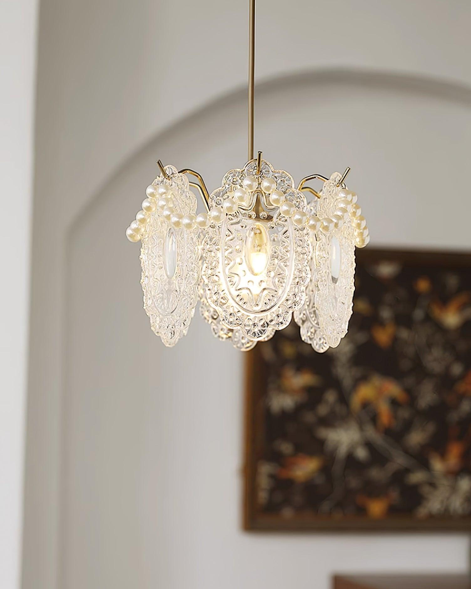 Elysia Glass Shade Pendant Light