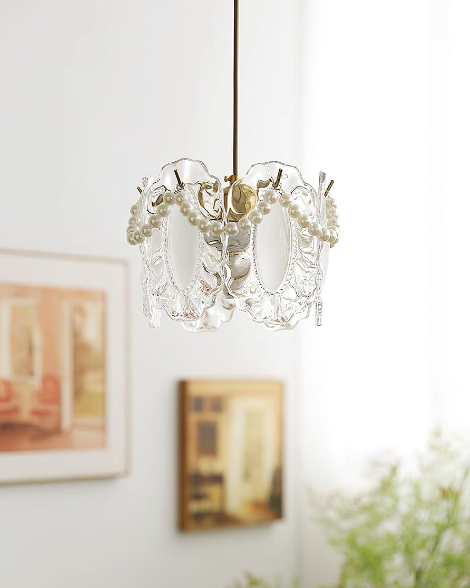 Elysia Glass Shade Pendant Light