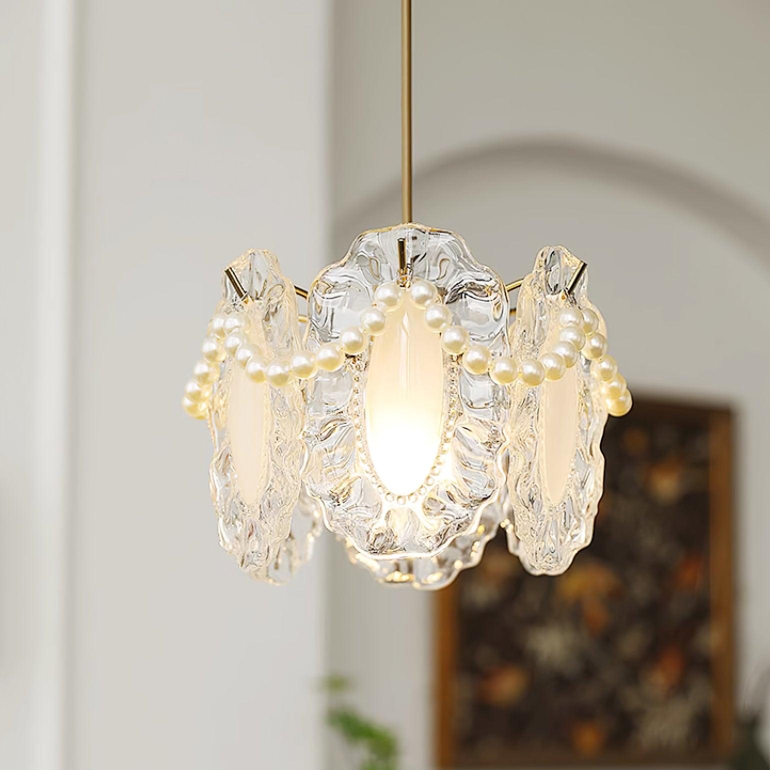 Elysia Glass Shade Pendant Light