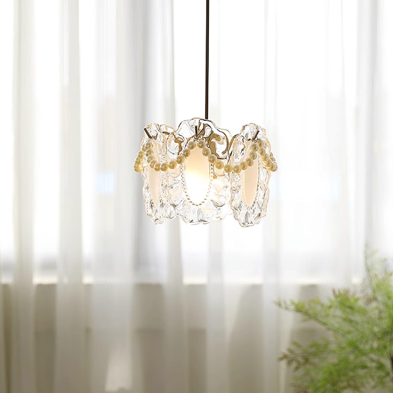 Elysia Glass Shade Pendant Light