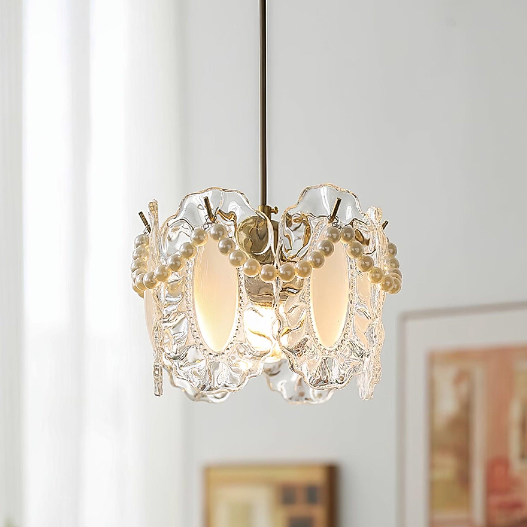 Elysia Glass Shade Pendant Light
