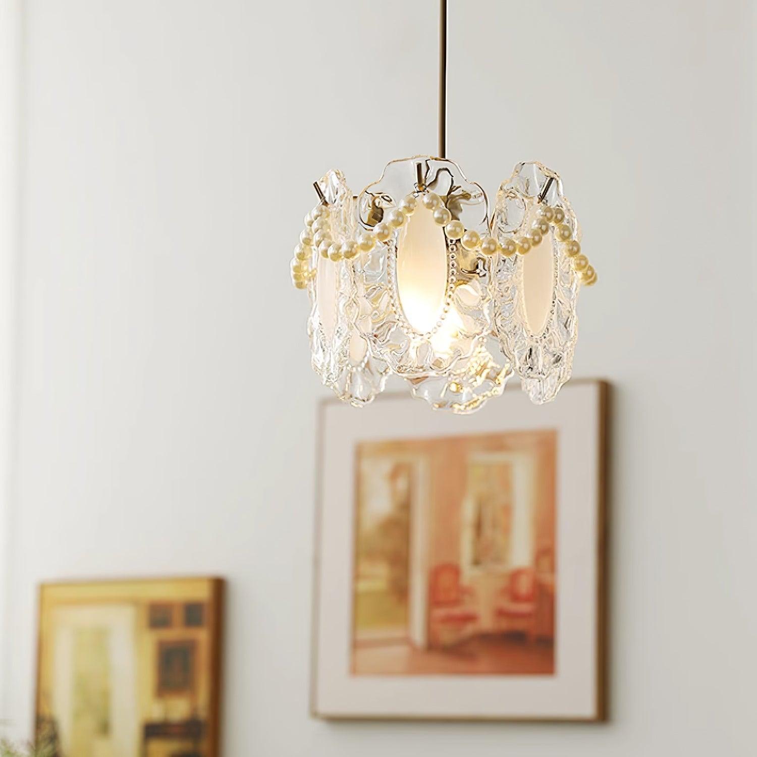Elysia Glass Shade Pendant Light