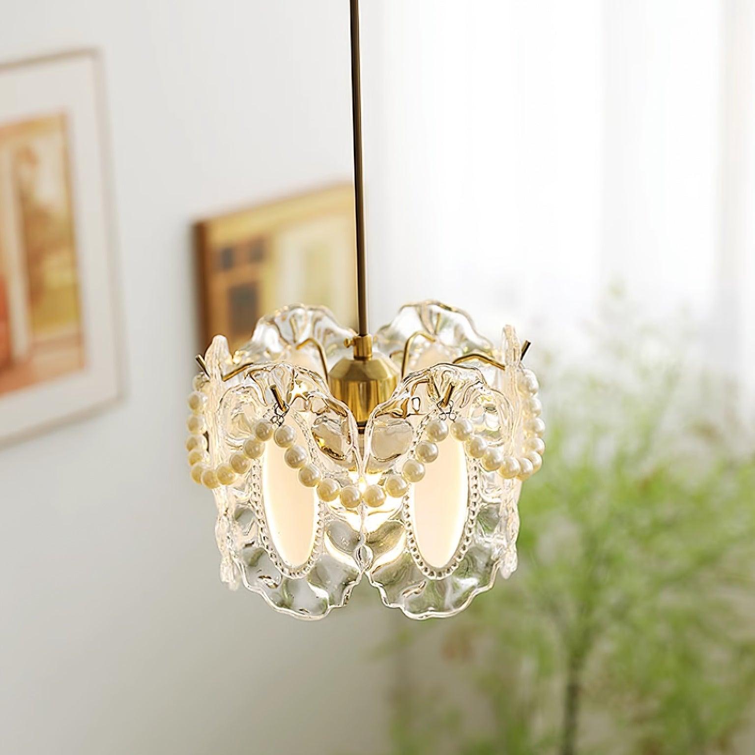 Elysia Glass Shade Pendant Light