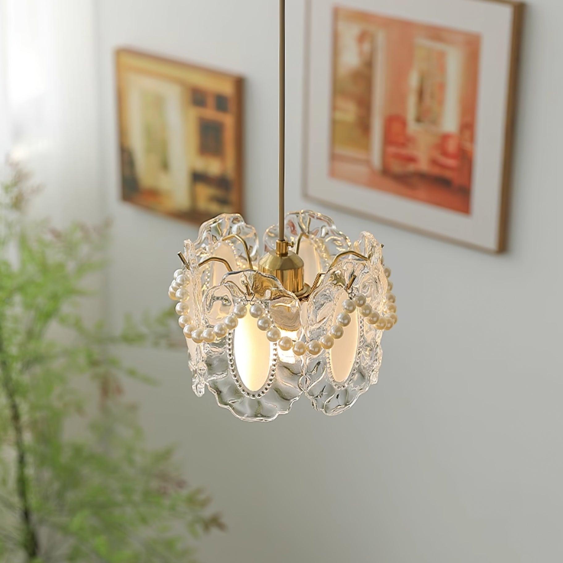 Elysia Glass Shade Pendant Light