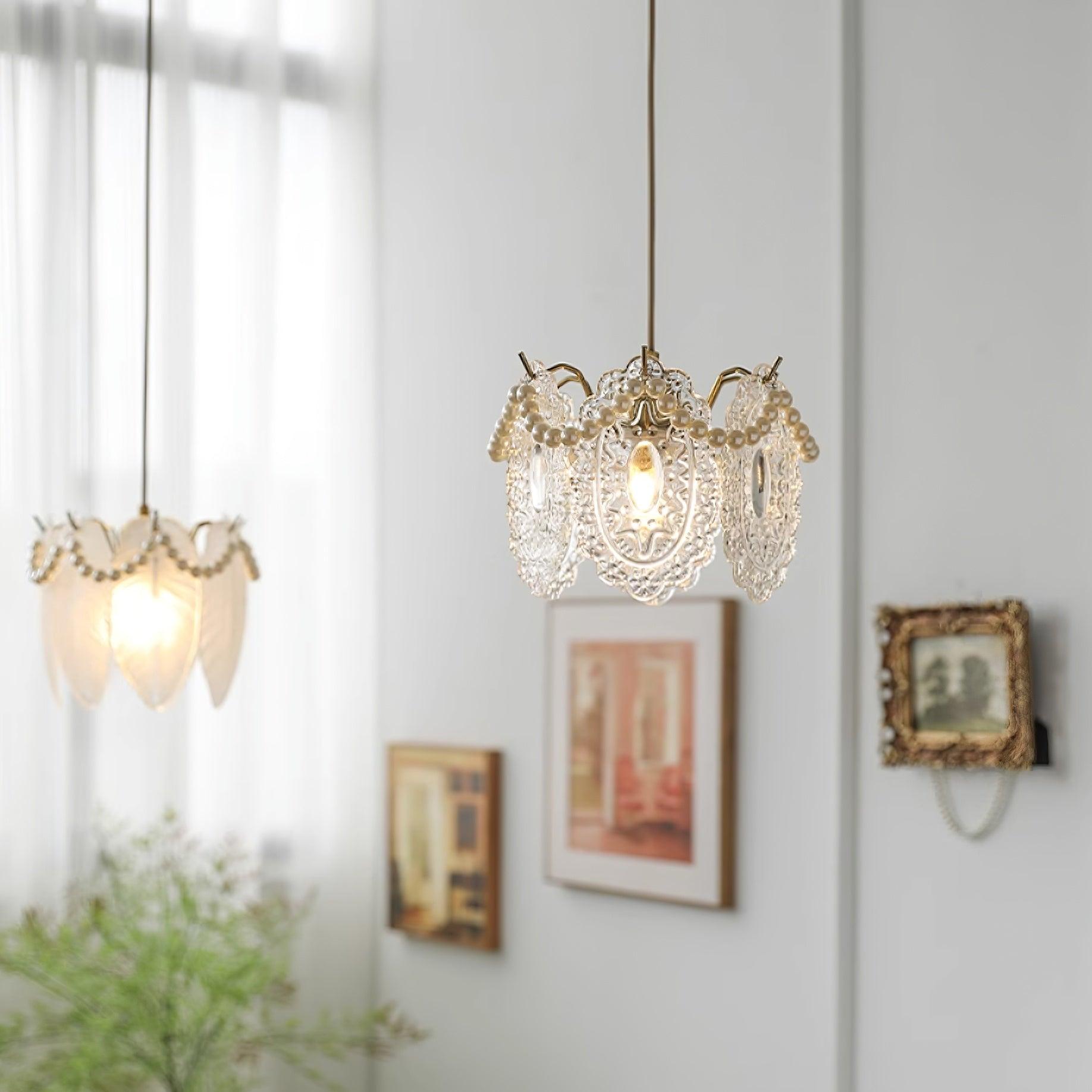 Elysia Glass Shade Pendant Light