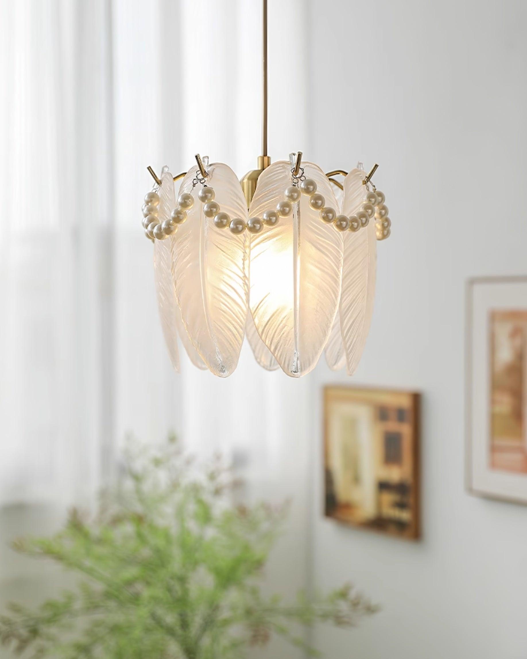Elysia Glass Shade Pendant Light