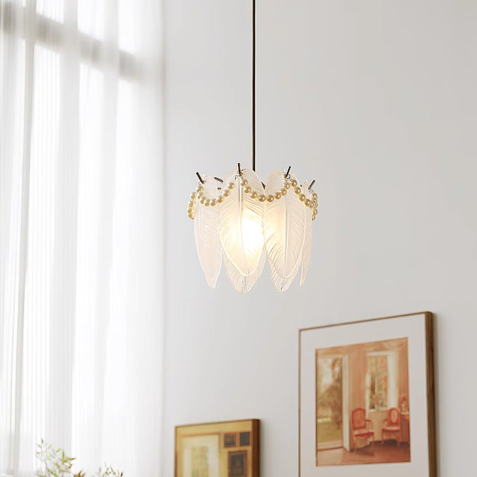 Elysia Glass Shade Pendant Light