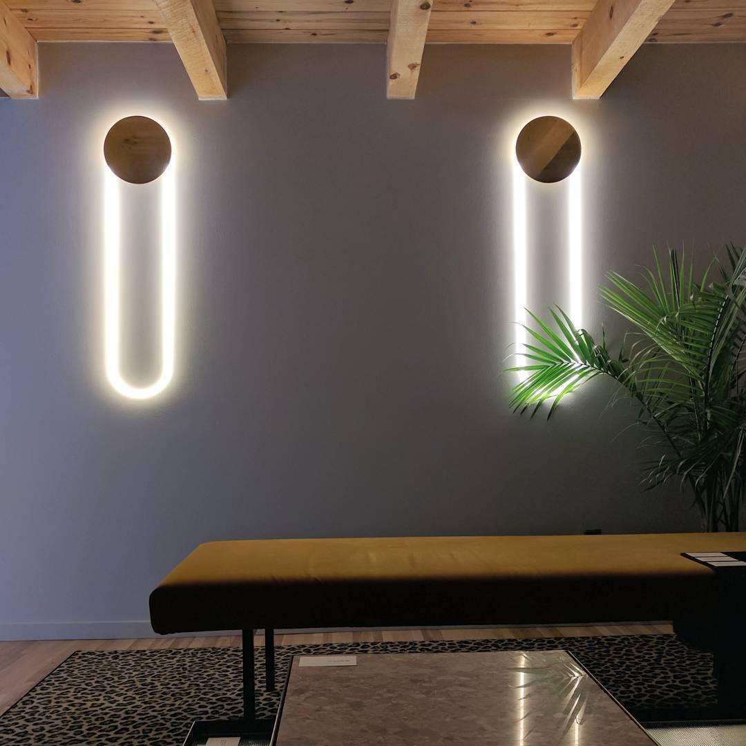 Lalem Acrylic Minimalist Wall Lamp-Neutral Decor