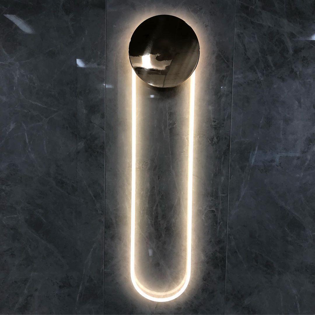 Lalem Acrylic Minimalist Wall Lamp-Neutral Decor