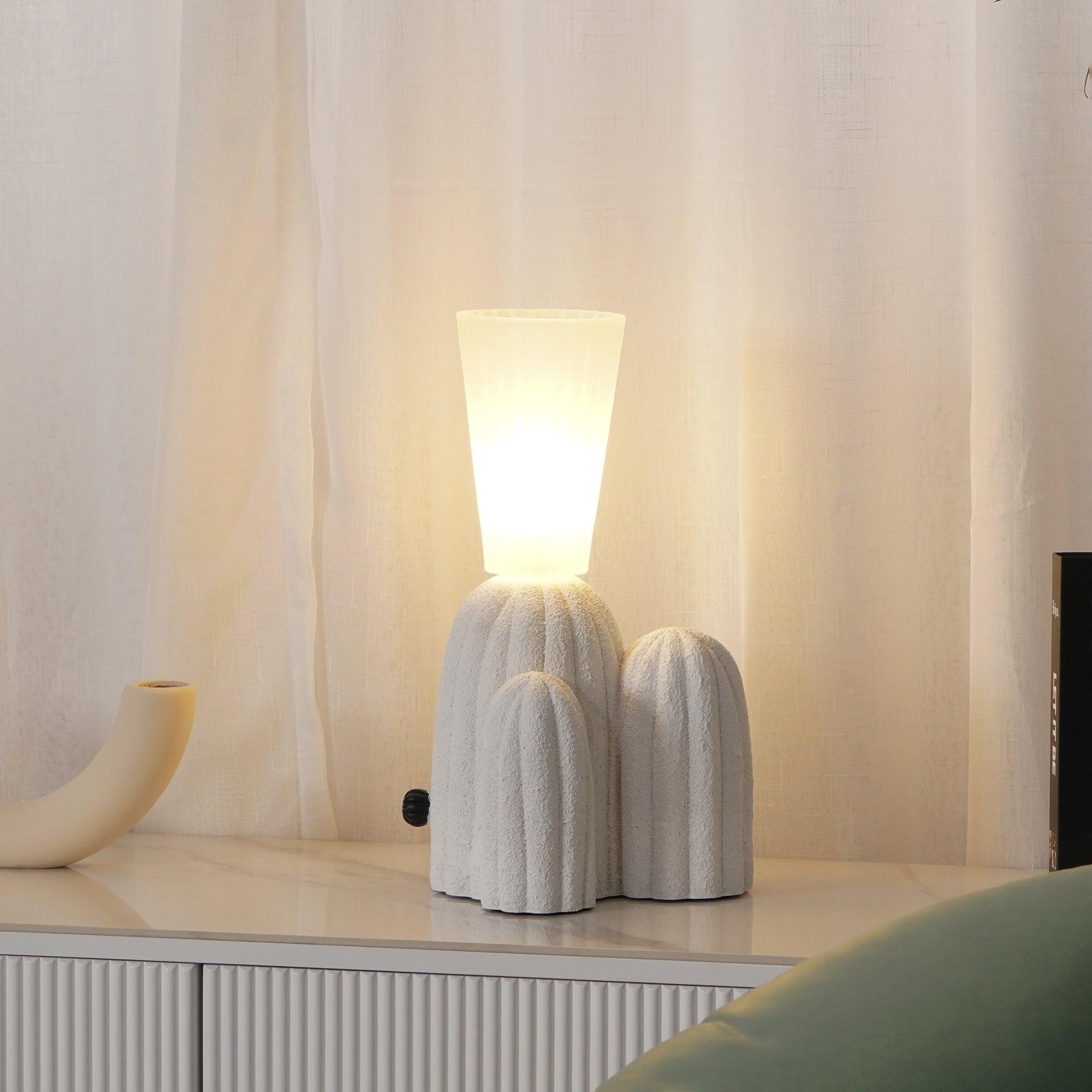 Soreny Resin Artistic Table Lamp-Neutral Decor