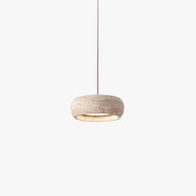 Ritta Donut-Shaped Pendant Lights Travertine - Neutralighting