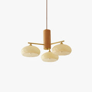 Candy Glass Persimmon Chandeliers