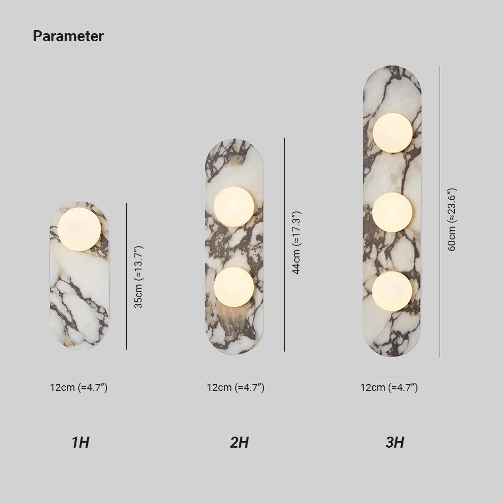 Domil Marble Wall Lamp - Neutralighting